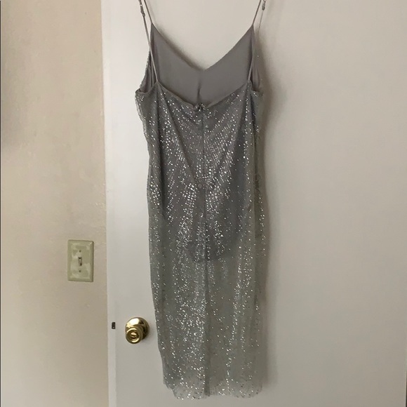 Jeweled silver dress - Picture 2 of 4